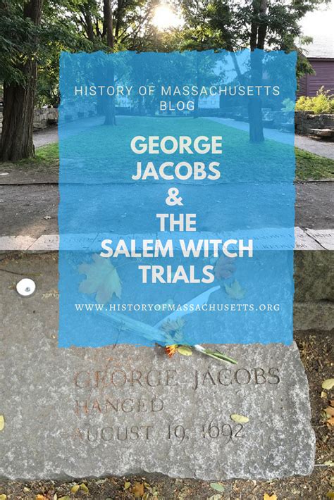 The Significance of George Jacobs' Case in the Salem Witch Trials